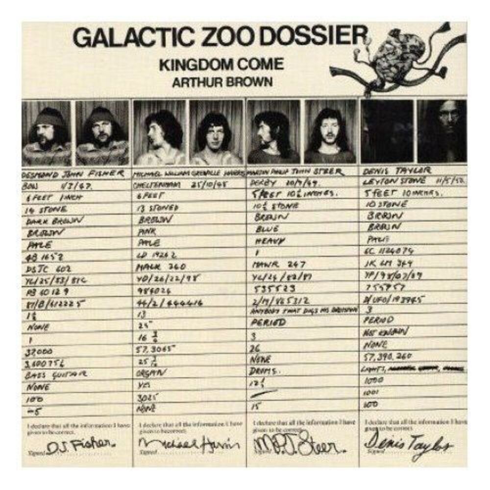 Arthur Brown - Galactic Zoo Dossier  CD